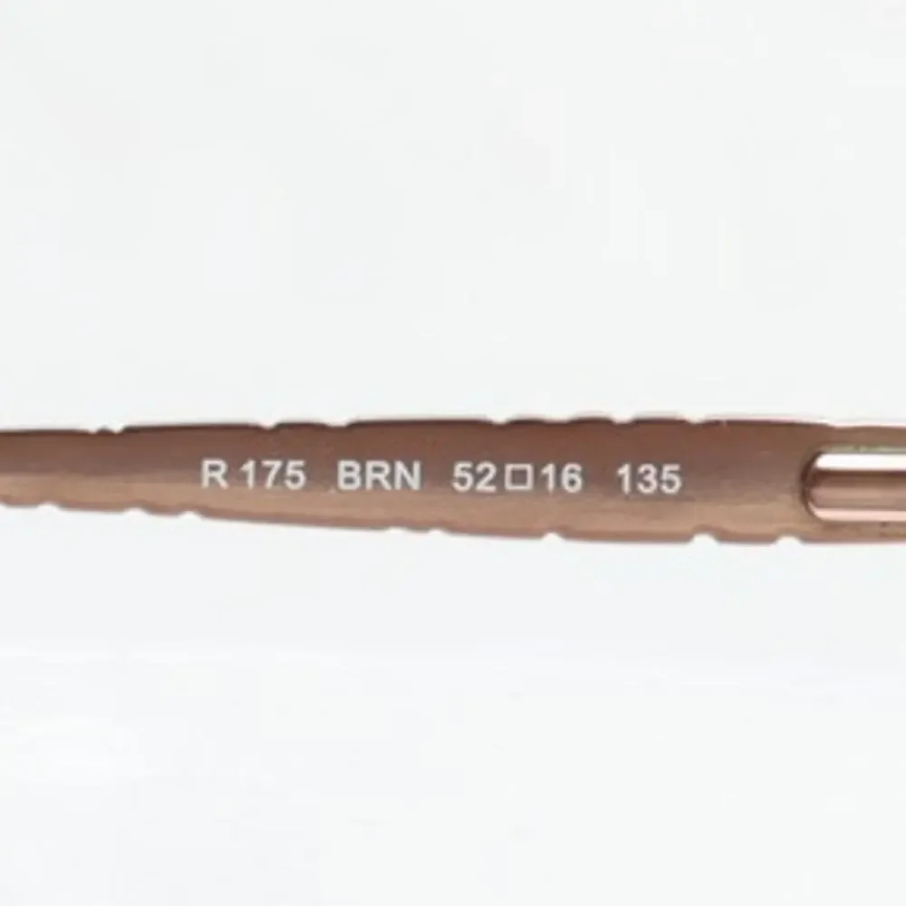 Rampage R175 BRN 52-16-135mm Eyeglass FRAMES ONLY - GOOD CONDITION - READ